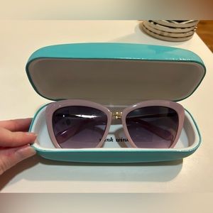 Kate spade Cissy pink sunglasses with case